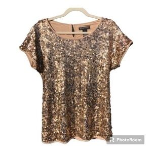 💛💛💛💛💛 Gold Sequined Top by INC